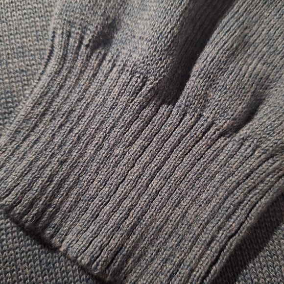 Club Room Men's Ribbed Four-Button Sweater, Blue Wing Hthr, Size XL NWT - Picture 9 of 16